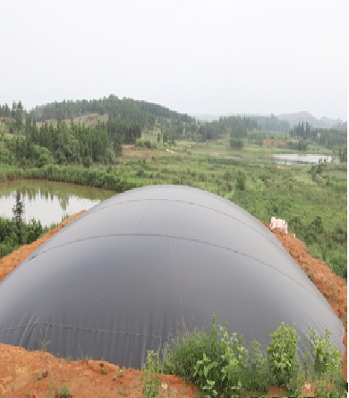 黑膜沼氣池土工膜用多厚的土工膜建造？